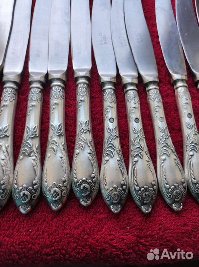 Столовые приборы мельхиор СССР