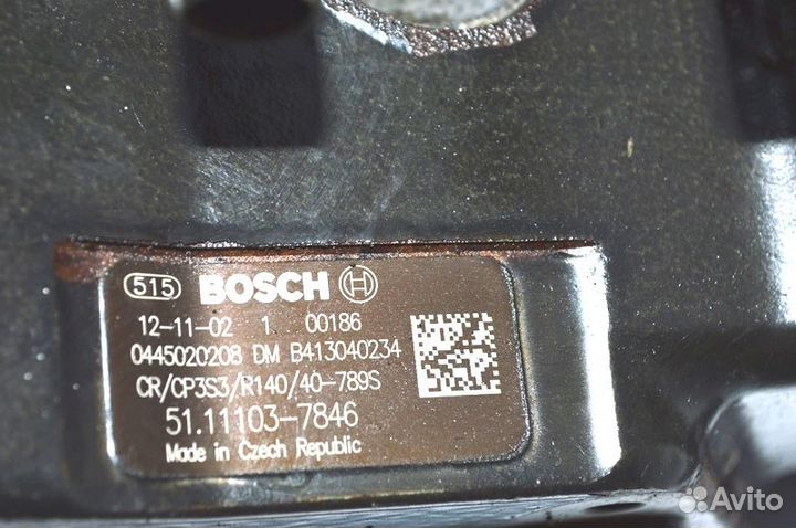 Топливный насос высокого давления (тнвд) MAN TGX 1