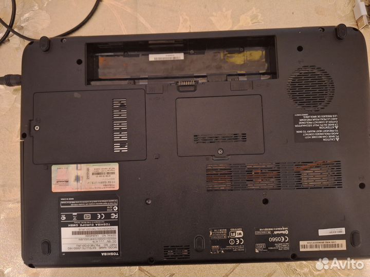 Ноутбук toshiba