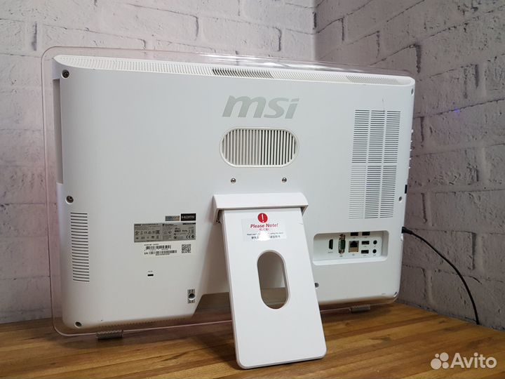 Моноблок для дома и офиса MSI 4 ядра / 6Gb / SSD