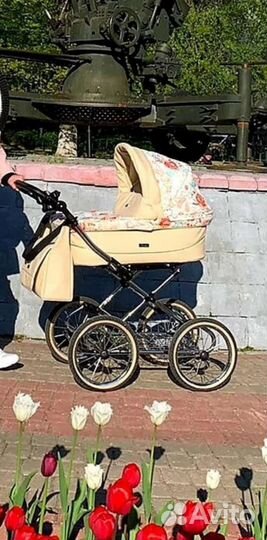Детские коляски 2 в 1 эко кожа