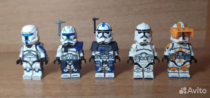 Минифигурки клонов Lego Star Wars (Аналог)