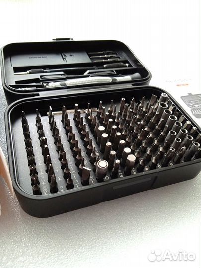 Отвертки 130в1 с битами Kingsdun в кейсе