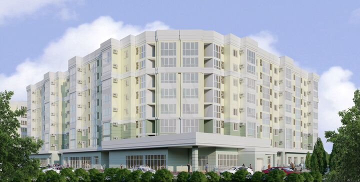 2-к. квартира, 66,2 м², 7/8 эт.