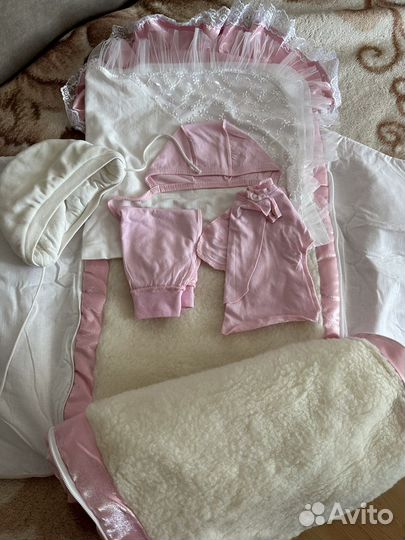 Конверт на выписку для девочки весна