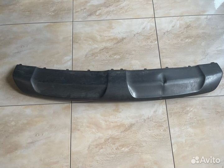 Накладка бампера передняя Hyundai Santa Fe 3 С