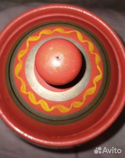 Красивый боченок для меда Хохлома СССР Винтаж