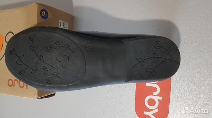 Туфли для девочки школьные 34