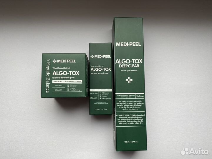 Medi peel,Bor-tox,algo-tox