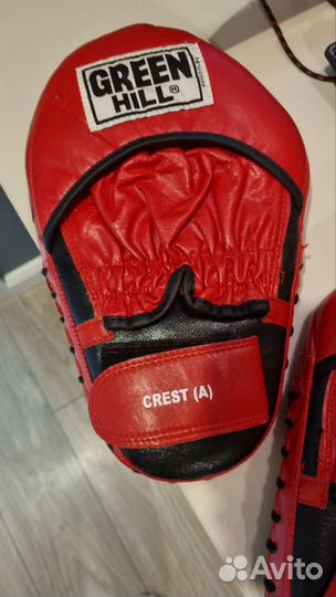 Боксерские лапы green hill