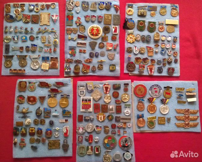 Значки Гдр,Чехословакии,Венгрии,Болгарии