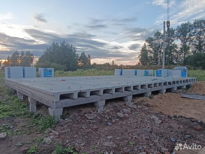 Фундамент жб сборно-монолитный быстровозводимый