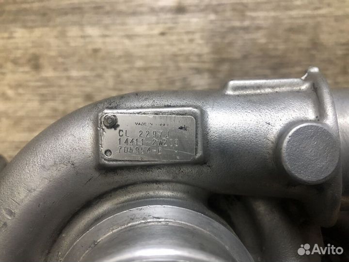 Турбина Garret m24 Nissan ZD30