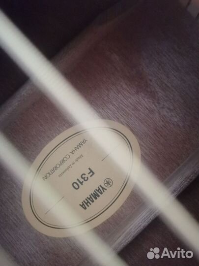 Акустическая гитара yamaha f310 бу