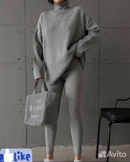 Комплект свитер и лосины