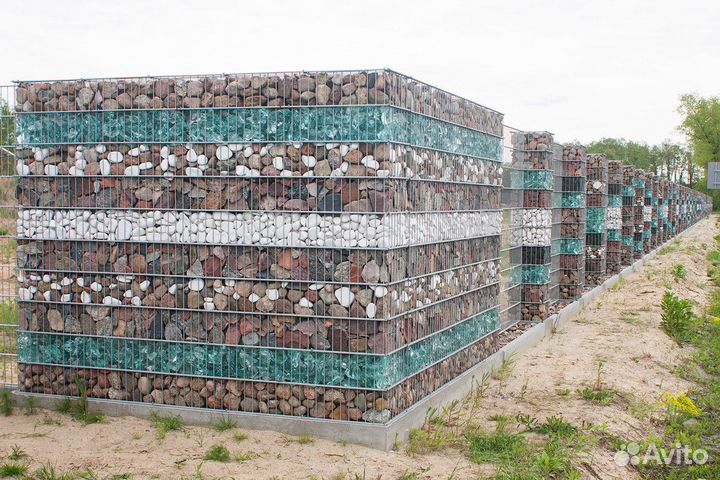 Эрклез. Камень для габионов