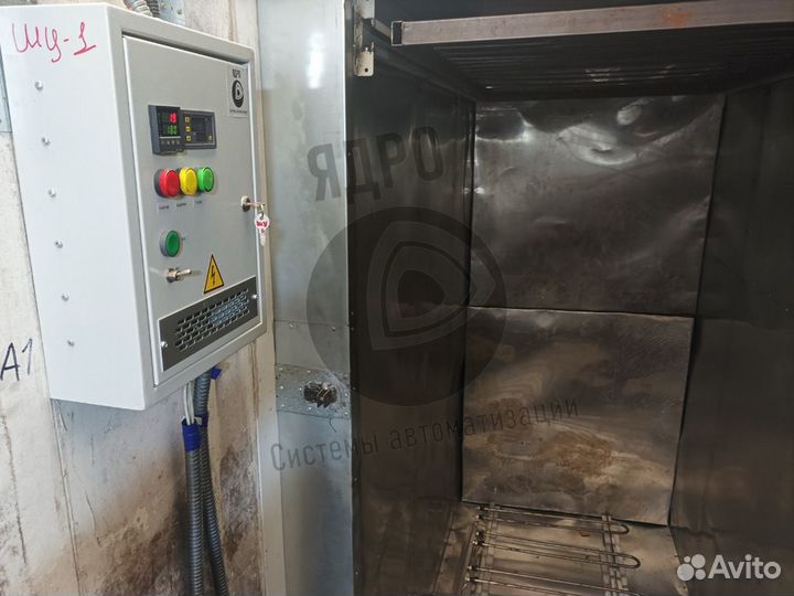 Щит управления печью полимеризации на тэнах