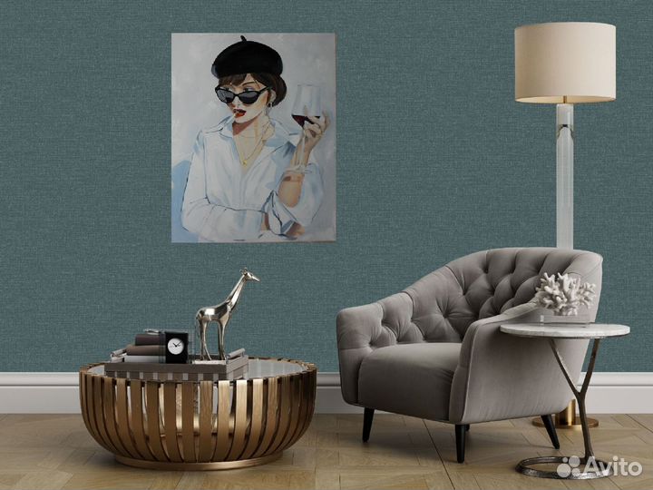 Картина маслом на холсте 