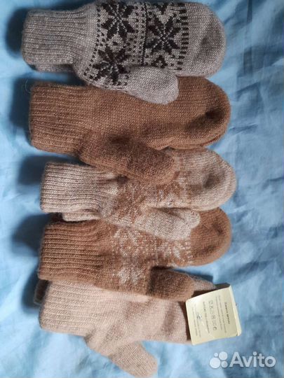 Варежки монгольские детские