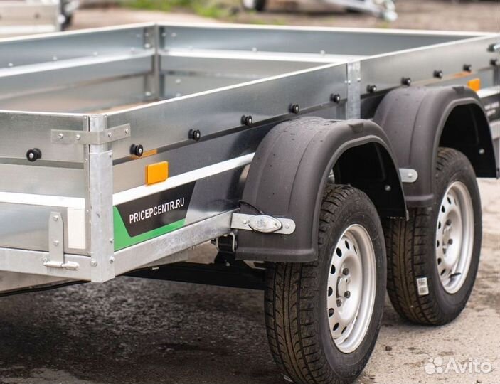 Прицеп легковой двухосный 3.5м на 1.5м Титан