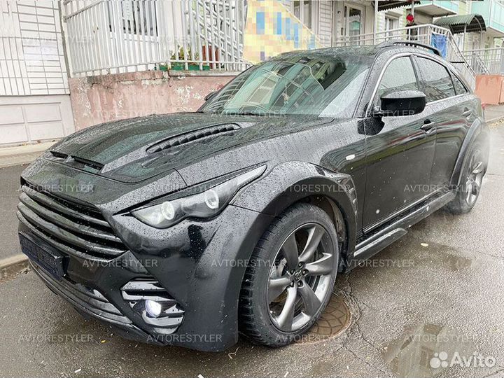 Капот Vettel пластиковый Infiniti FX QX 2008-2017
