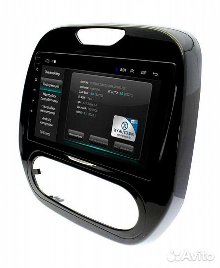 Штатная магнитола Renault Kaptur 2015+