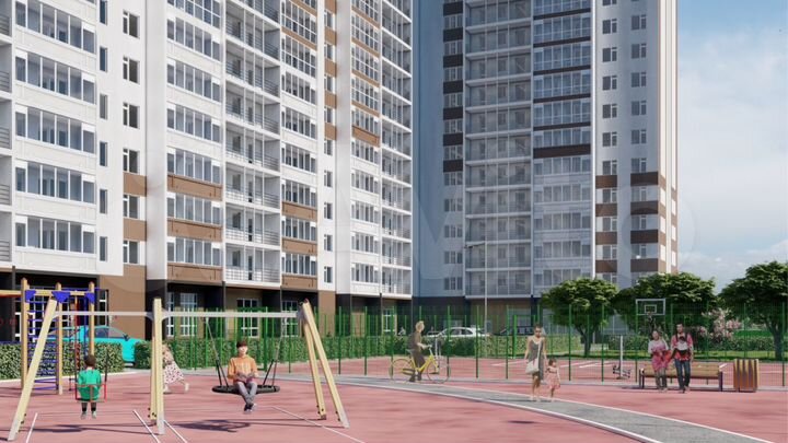 3-к. квартира, 87,9 м², 10/17 эт.