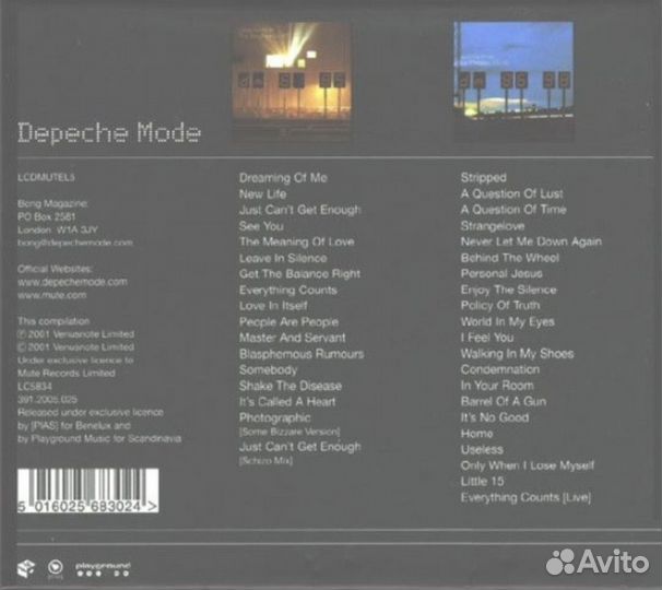 Depeche Mode – The Singles 8198 (Box Set)