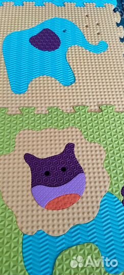 Коврик пазл детский