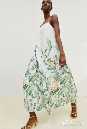 Сарафан hm лен смешанный