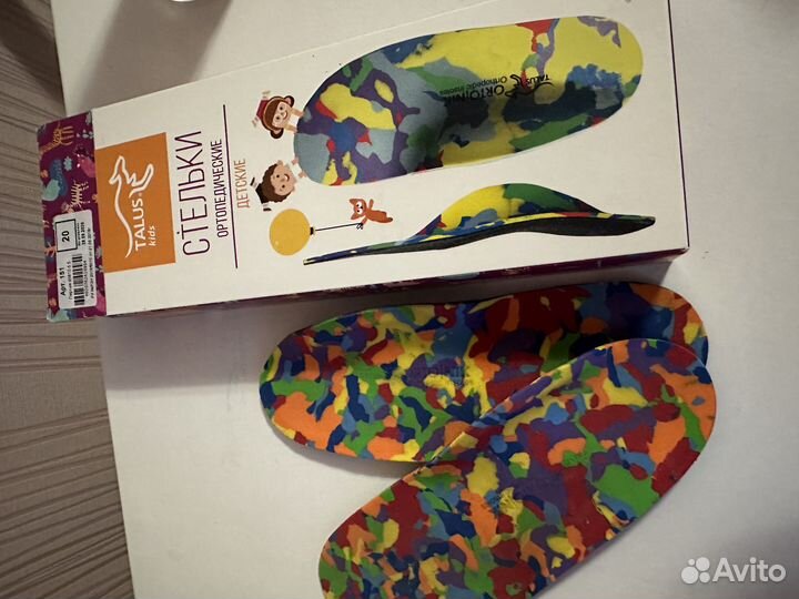 Стельки ортопедические talus kids