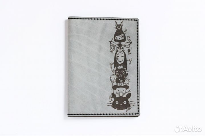 Кожаная обложка на паспорт