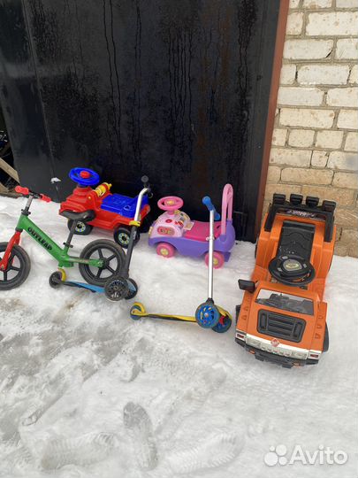 Детская машинка каталка бу