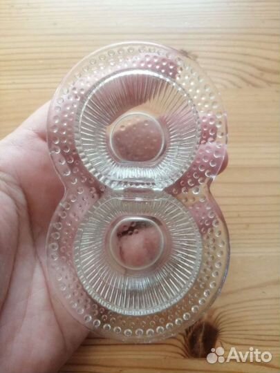 Стеклянная солонка СССР