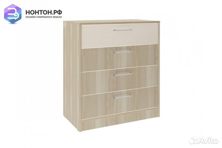 Комод Камила ясень светлый / бежевый