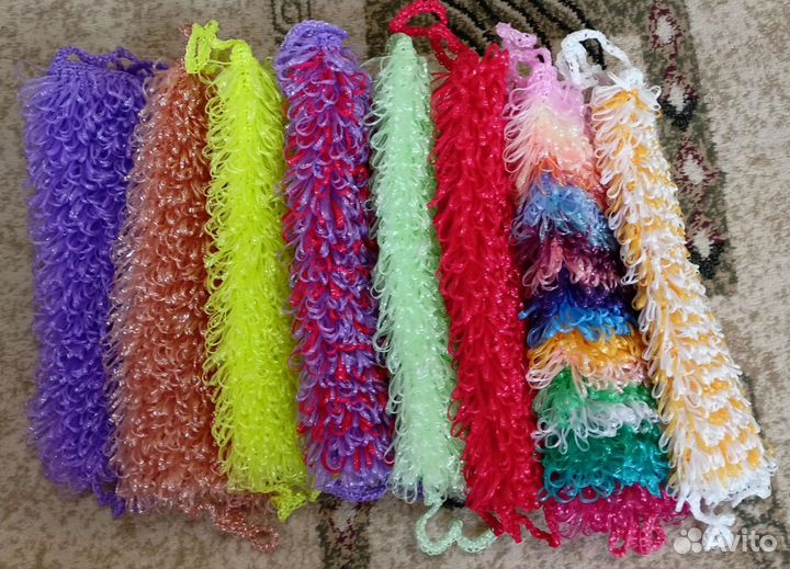 Мочалка ручной работы