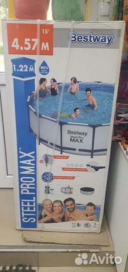 Каркасный бассейн 457 122 новый