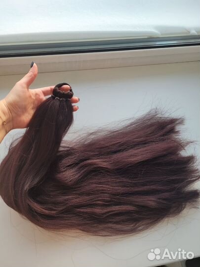 Хвост из канекалона