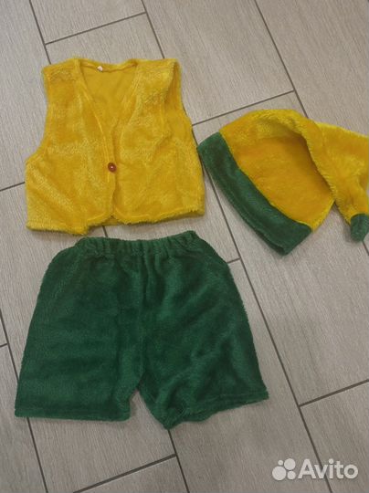 Прокат Карнавальный костюм гномик