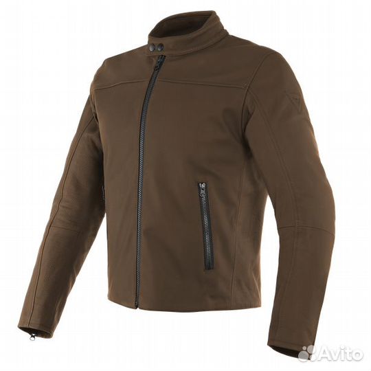 Мотокуртка mike 2 leather jacket, коричневая, 48