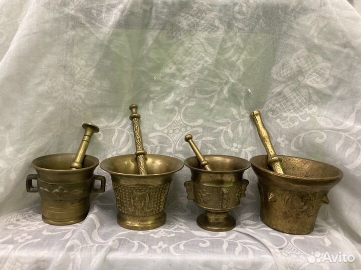 Ступка с пестиком, винтаж