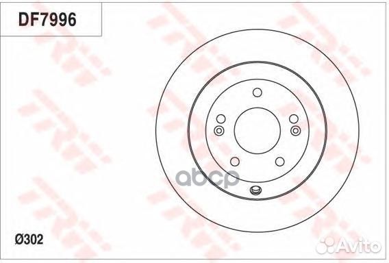 Диск тормозной зад KIA sorento II (XM) 2.4