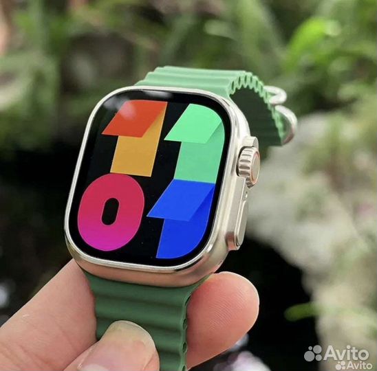 Apple watch 9 Ultra Amoled экран смарт часы