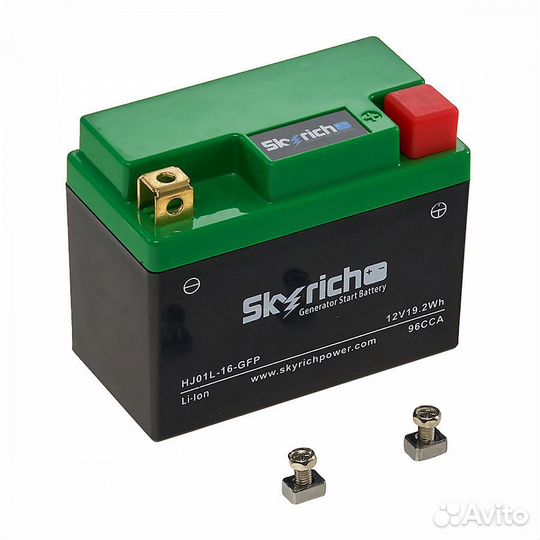 Аккумулятор литий-ионный (105x55x85) 12V, 260A