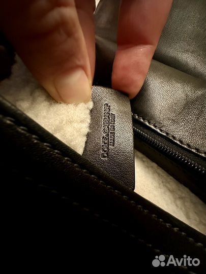 Сумка Dolce&Gabbana Sicily большая из овчины