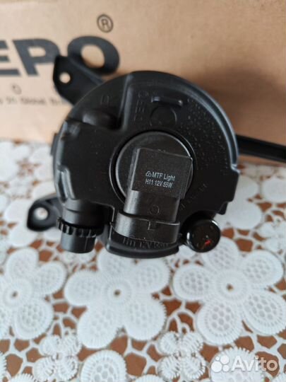 Противотуманные фары Toyota Corolla 120 седан