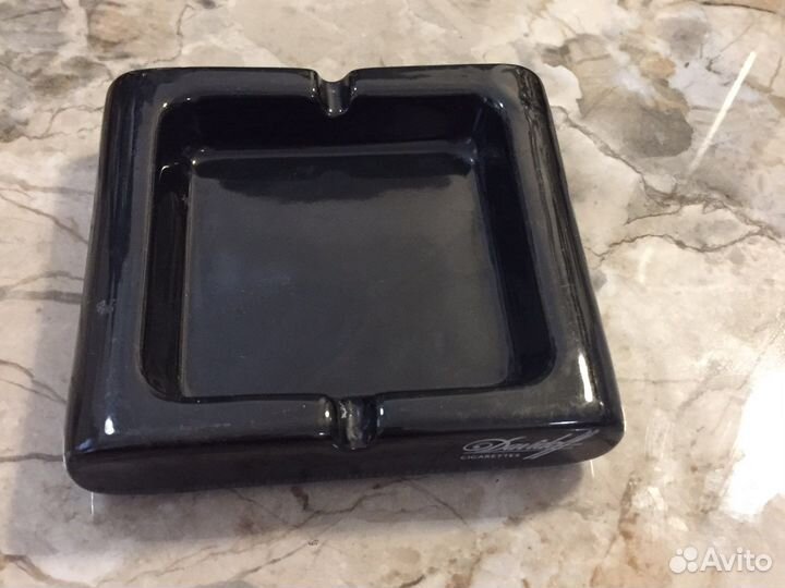 Пепельница Davidoff и из цветного стекла