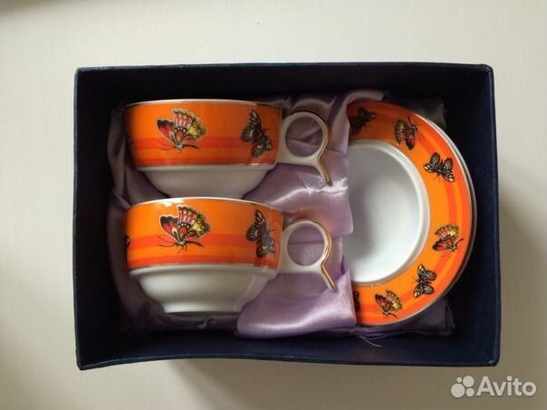 Фарфоровый набор для чаепития (2 персоны)