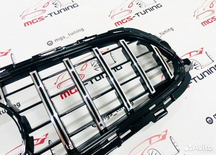 Решетка Mercedes E-Coupe 238 рестайлинг GT Chrome