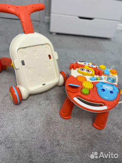 Ходунки столик baby go